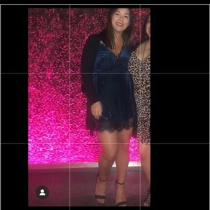 Lush Brand Wrap Mini Dress